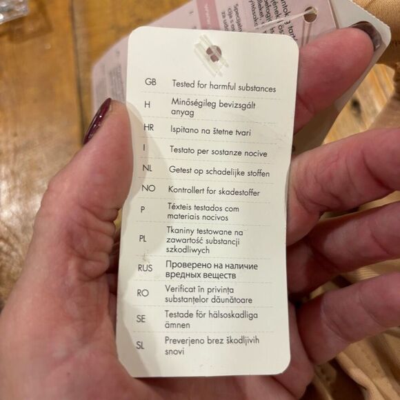 Anita Nursing Bra Beige 5068.722 Wide Opening No Harmful Substances 36G NWT - Picture 11 of 13